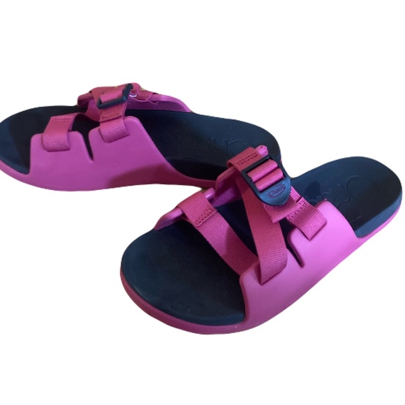 Chaco Shoes - Chaco chillos sandals women’s size 6 pink and black